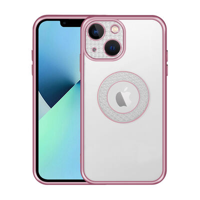 Apple iPhone 13 Kılıf Kamera Korumalı Logo Gösteren Zore Esta Kapak - 6