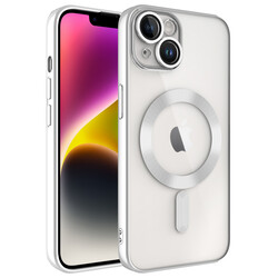 Apple iPhone 13 Kılıf Kamera Korumalı Magsafe Wireless Şarj Özellikli Zore Demre Kapak - 1