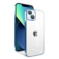 Apple iPhone 13 Kılıf Kamera Korumalı Renkli Çerçeveli Zore Garaj Kapak - 4