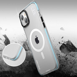 Apple iPhone 13 Kılıf Magsafe Şarj Özellikli YoungKit Exquisite Serisi Kapak - 3