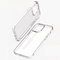 Apple iPhone 13 Kılıf Şeffaf Airbag Tasarımlı ​​​​​Wiwu ZCC-108 Concise Serisi Kapak - 12