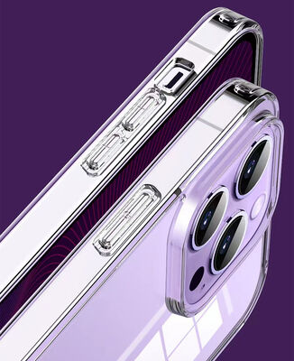 Apple iPhone 13 Kılıf Şeffaf Airbag Tasarımlı ​​​​​Wiwu ZCC-108 Concise Serisi Kapak - 4