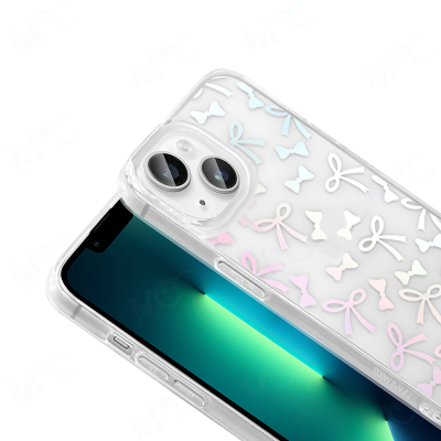 Apple iPhone 13 Kılıf Şeffaf Figürlü Zore Folk Sert Kapak - 14
