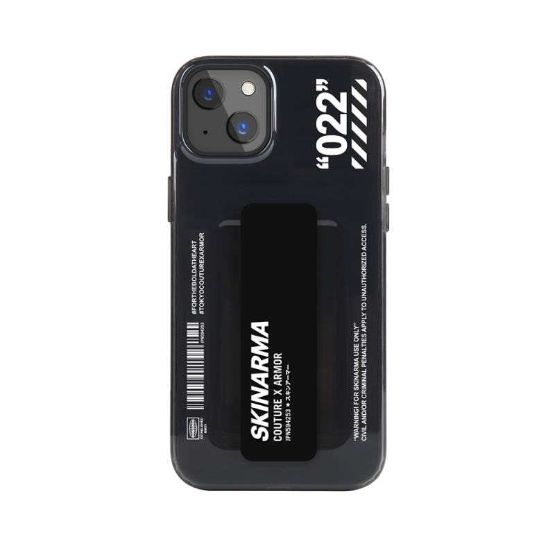 Apple iPhone 13 Kılıf Skinarma Şeffaf Desenli Kaze Kapak - 2