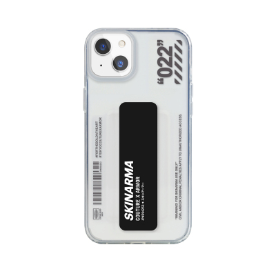 Apple iPhone 13 Kılıf Skinarma Şeffaf Desenli Kaze Kapak - 3