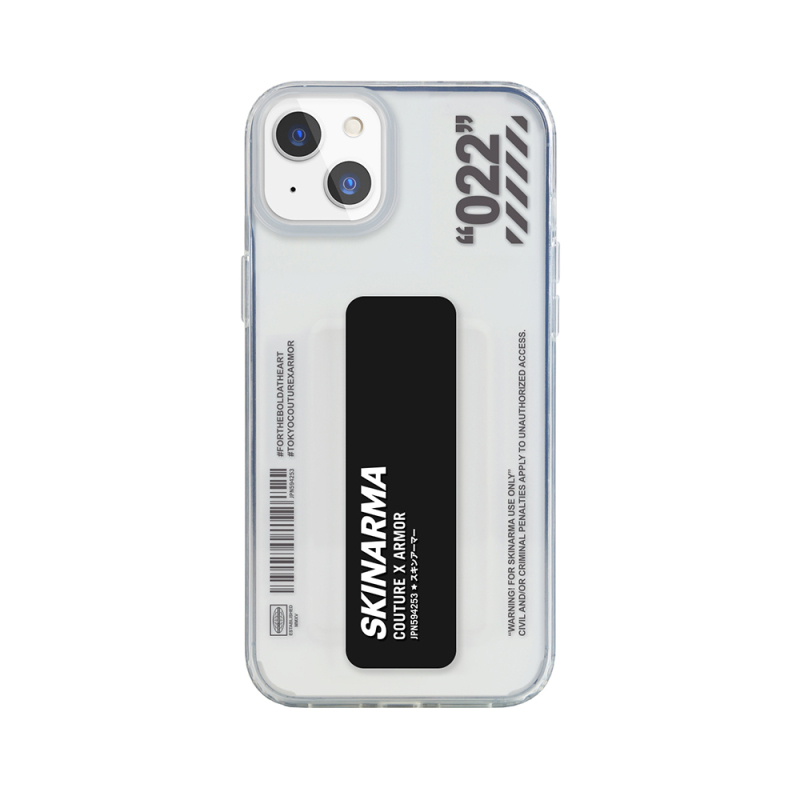 Apple iPhone 13 Kılıf Skinarma Şeffaf Desenli Kaze Kapak - 3