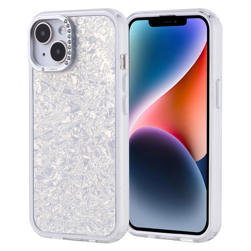 Apple iPhone 13 Kılıf Taşlı Tasarımlı Zore Kapi Kapak - 4
