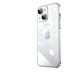 Apple iPhone 13 Kılıf Wireless Şarj Özellikli Sert PC Zore Riksos Magsafe Kapak - 6