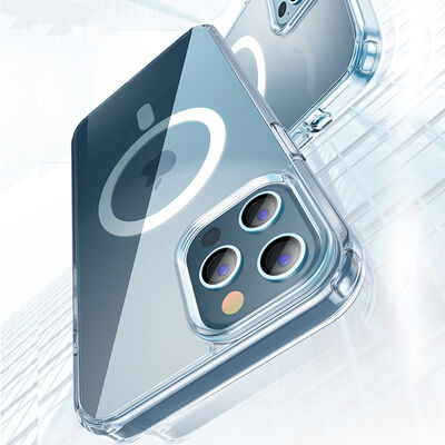 Apple iPhone 13 Kılıf Wiwu Magnetic Crystal Kapak - 4