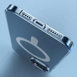 Apple iPhone 13 Kılıf Wiwu Magnetic Crystal Kapak - 6