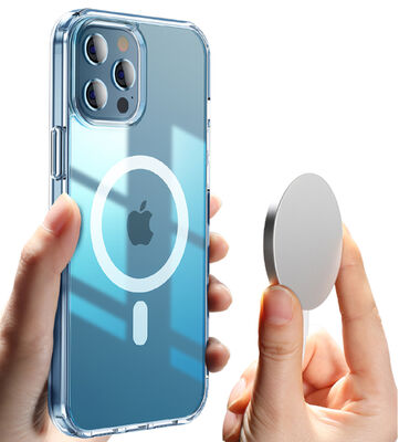 Apple iPhone 13 Kılıf Wiwu Magnetic Crystal Kapak - 10
