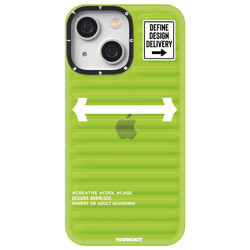 Apple iPhone 13 Kılıf YoungKit Luggage FireFly Serisi Kapak - 5