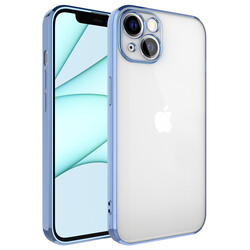 Apple iPhone 13 Kılıf Zore Glitter Full Renkli Silikon Kapak - 1
