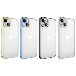 Apple iPhone 13 Kılıf Zore Glitter Full Renkli Silikon Kapak - 2