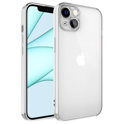 Apple iPhone 13 Kılıf Zore Glitter Full Renkli Silikon Kapak - 6