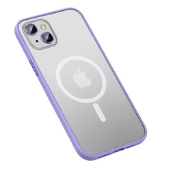 Apple iPhone 13 Kılıf Zore Mokka Wireless Kapak - 10