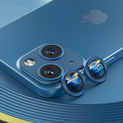 Apple iPhone 13 Mini Benks New KR Kamera Lens Koruyucu - 9