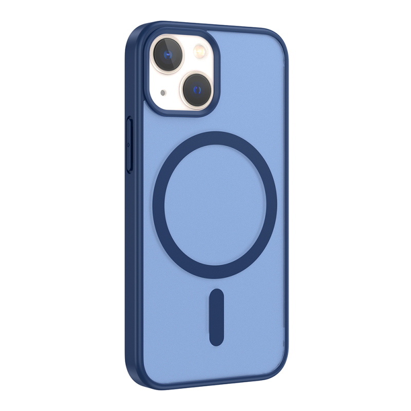 Apple iPhone 13 Mini Case M-safe Charging Feature Zore Flat Cover - 4