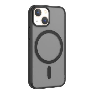 Apple iPhone 13 Mini Case M-safe Charging Feature Zore Flat Cover - 6