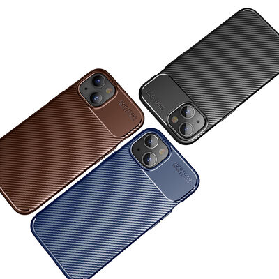 Apple iPhone 13 Mini Case Zore Negro Silicon Cover - 3
