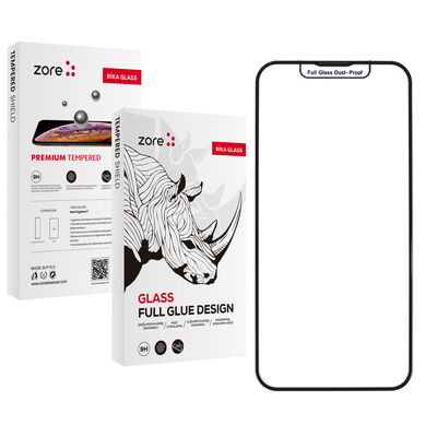 Apple iPhone 13 Mini Zore Rika Premium Tempered Glass Screen Protector - 5