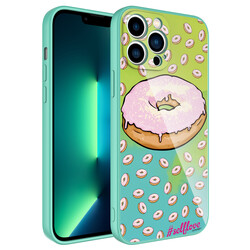 Apple iPhone 13 Pro Case Camera Protected Patterned Hard Silicone Zore Epoksi Cover - 14
