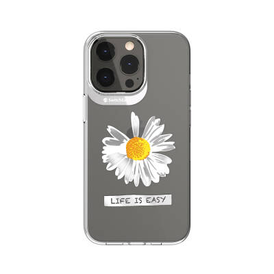 Apple iPhone 13 Pro Case Double IMD Printed Licensed Switcheasy Artist Daisy Cover - 2