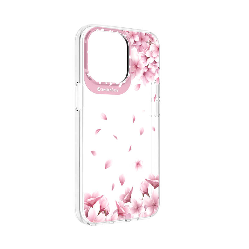 Apple iPhone 13 Pro Case Double IMD Printed Licensed Switcheasy Artist Sakura Cover - 5