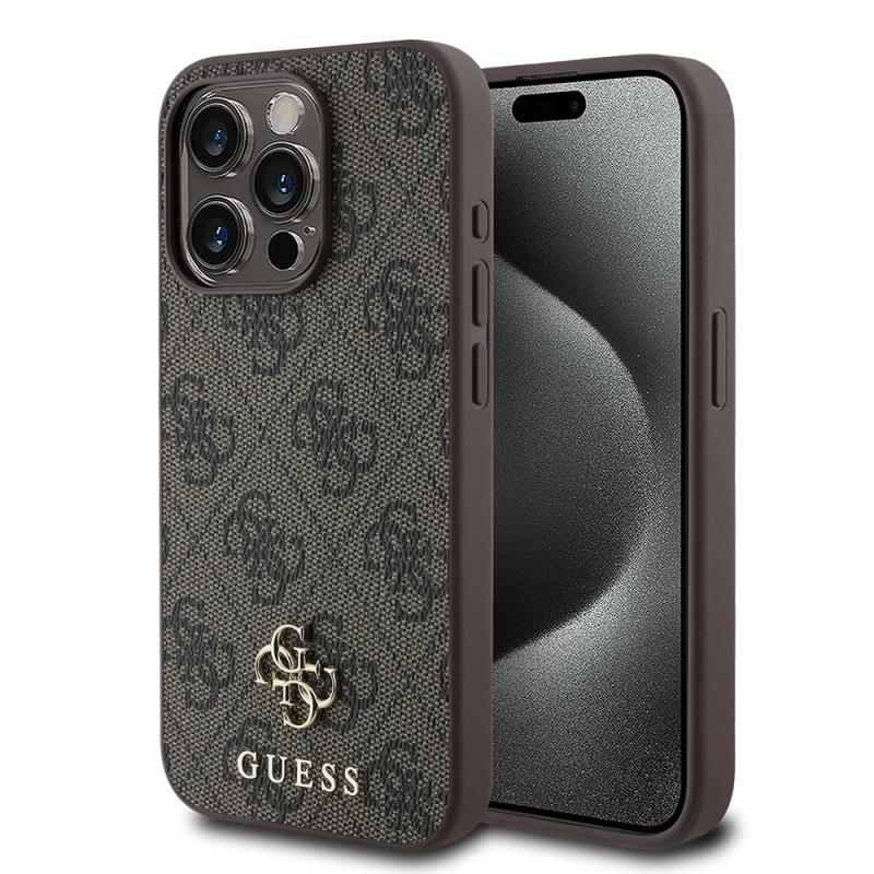 Apple iPhone 13 Pro Case Guess Original Licensed Magsafe Charging Featured Small 4G Classic Cover - 1