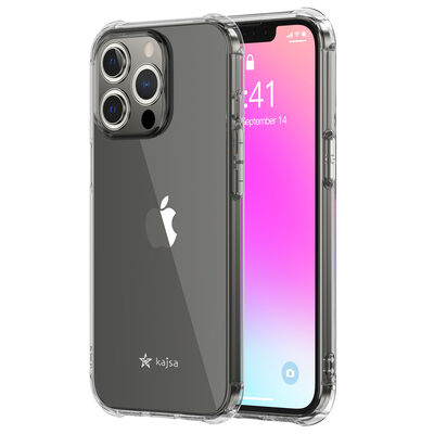 Apple iPhone 13 Pro Case Kajsa Transparent Cover - 8