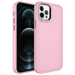 Apple iPhone 13 Pro Case Metal Frame and Button Design Hard Zore Botox Cover - 4