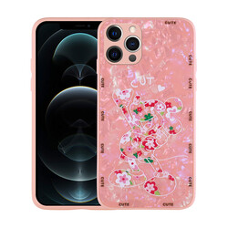 Apple iPhone 13 Pro Case Patterned Hard Silicone Zore Mumila Cover - 4