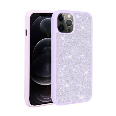 Apple iPhone 13 Pro Case Shiny Stone Design Zore Stone Cover - 1