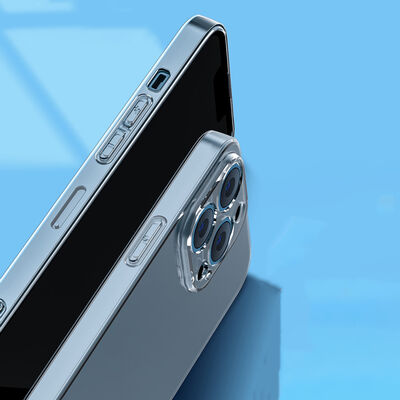 Apple iPhone 13 Pro Case Transparent Hard PC Zore Vayt Cover - 4