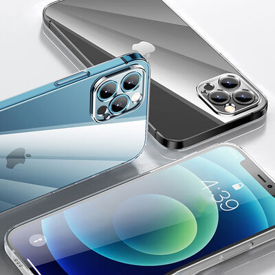 Apple iPhone 13 Pro Case Transparent Hard PC Zore Vayt Cover - 7