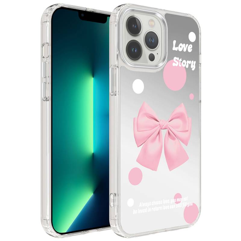 Apple iPhone 13 Pro Case With Airbag Shiny Design Zore Mimbo Cover - 8