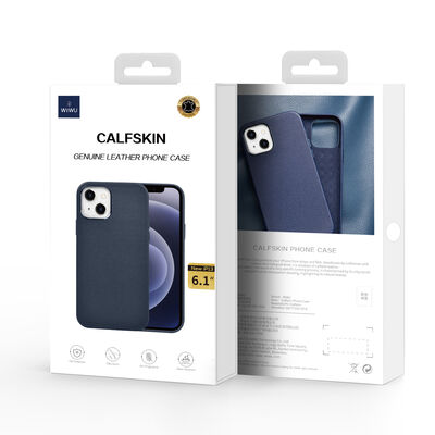 Apple iPhone 13 Pro Case Wiwu Calfskin Cover - 9