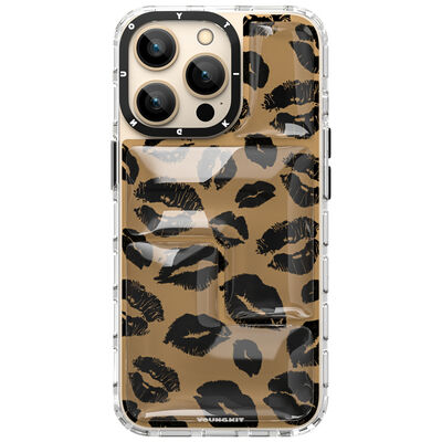 Apple iPhone 13 Pro Case YoungKit Leopard Article Series Cover - 2