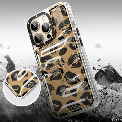 Apple iPhone 13 Pro Case YoungKit Leopard Article Series Cover - 14
