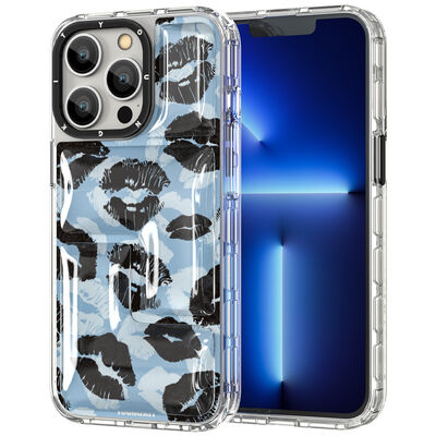 Apple iPhone 13 Pro Case YoungKit Leopard Article Series Cover - 5