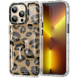 Apple iPhone 13 Pro Case YoungKit Leopard Article Series Cover - 8