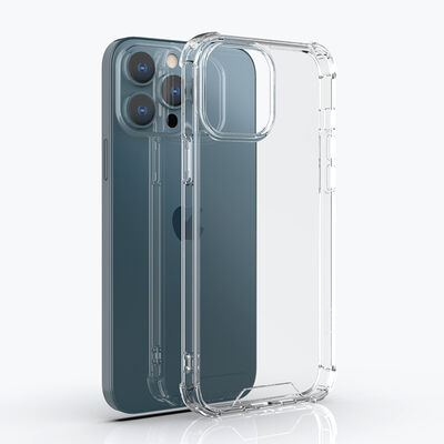 Apple iPhone 13 Pro Case Zore Kamera Korumalı Nitro Anti Shock Silicon - 1