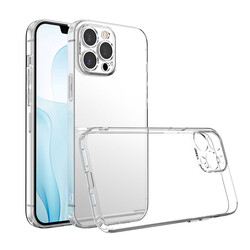 Apple iPhone 13 Pro Case Zore Kamera Korumalı Süper Silikon Cover - 1