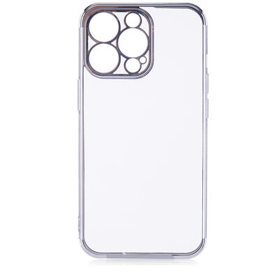 Apple iPhone 13 Pro Case Zore Dört Köşeli Lazer Silicon Cover - 1