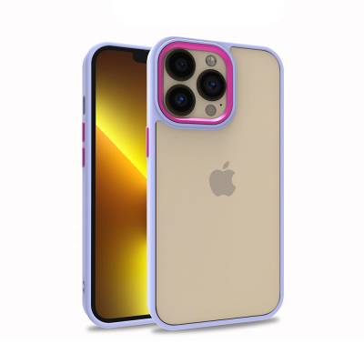 Apple iPhone 13 Pro Case Zore Flora Cover - 8