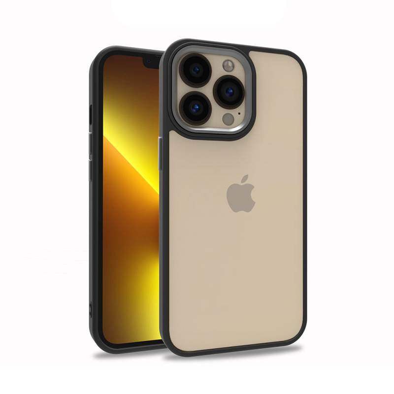 Apple iPhone 13 Pro Case Zore Flora Cover - 6