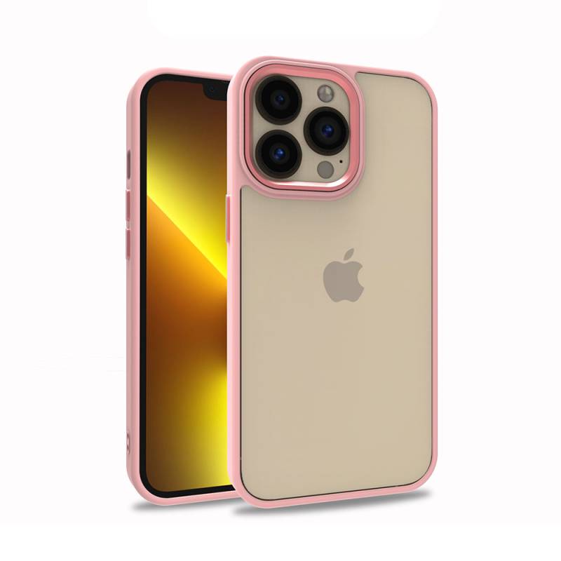 Apple iPhone 13 Pro Case Zore Flora Cover - 9