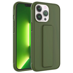 Apple iPhone 13 Pro Case Zore Qstand Cover - 7