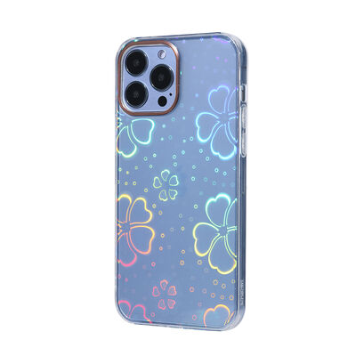 Apple iPhone 13 Pro Case Zore Sidney Patterned Hard Cover - 1