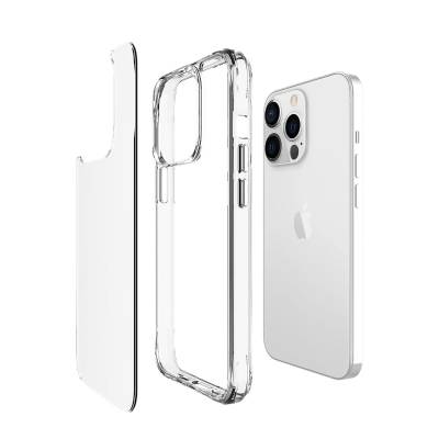 Apple iPhone 13 Pro Case Zore Transparent Ultra Thin Airbag Design Okka Cover - 2